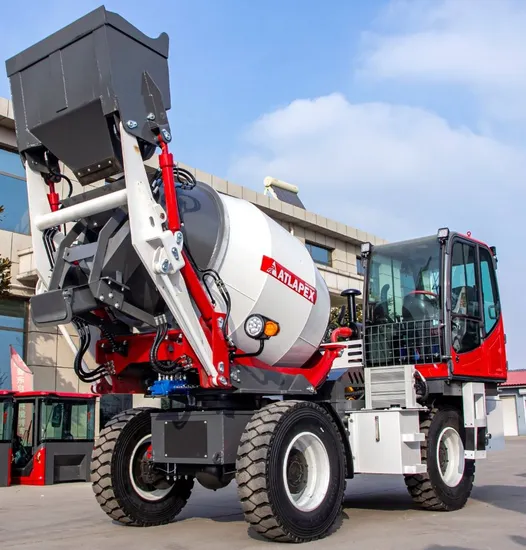 Al1000 Mini Mobile Self Loading Concrete Mixer