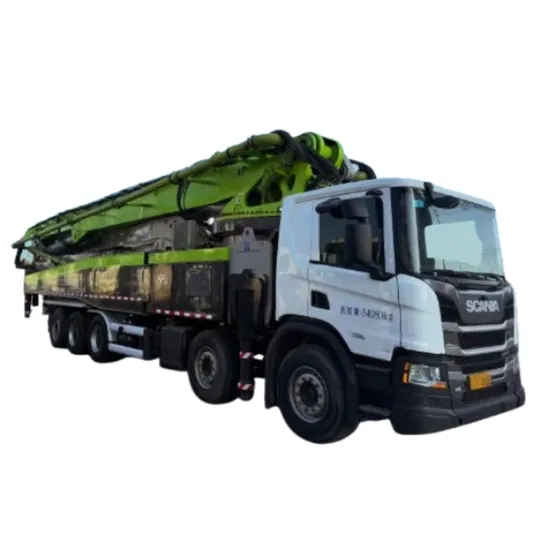 Zoomlion 67m S Cania Chassis Used Concrete Pump Truck Ready to Shipment
