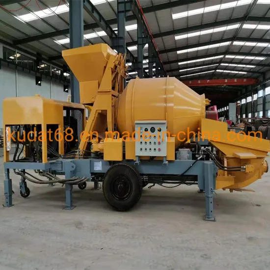 Diesel Concrete Mixer with Delivery Pump
