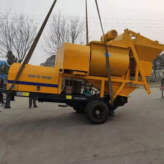High Quality 500 Cubic Meter Capacity Mandatory Concrete Mixing Pump for Sale