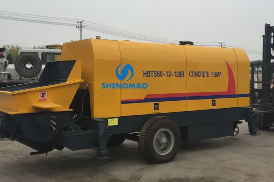 Concrete Pumping Ready Mix Convey Concrete Diesel Powered