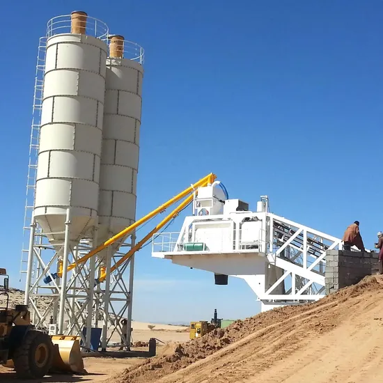Concrete Mixing Plant with The Capacity of 60 Cubic Meters Per Hour