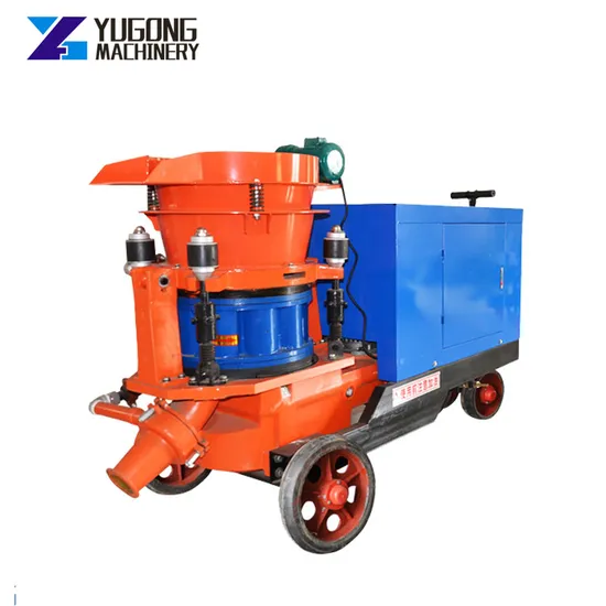 Wet&Dry Mix Rotor Concrete Construction Machinery Shotcrete Machine