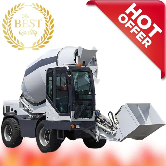 New Mini 2.6 Cubic 3 3.5 4m3 Industrial Cement Machine Concrete Self Loading Portable Mobile Mixing Mixer Truck with Pump for Cheap Sale