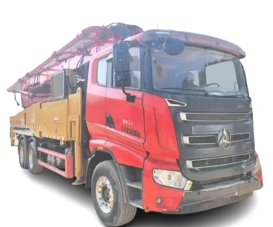 Second Hand Concrete Pump Truck Concrete Transfer Pumping Truck 2021 49m Used Concrete Pump Truck