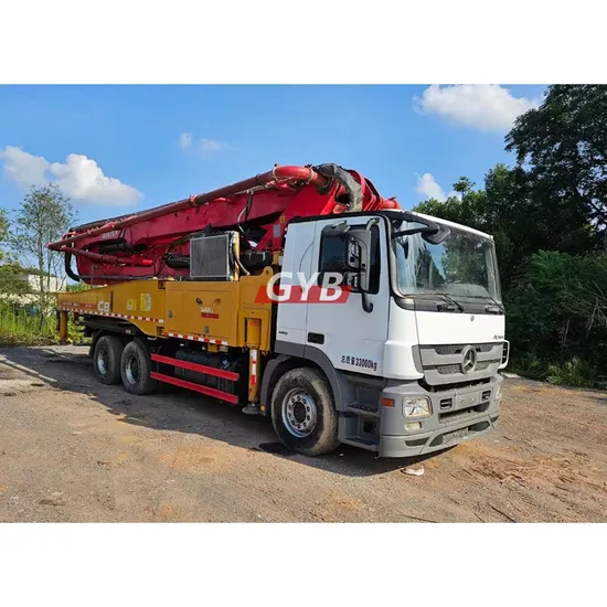 High-Quality 2018 San Y Remote Control Concrete Pump Truck