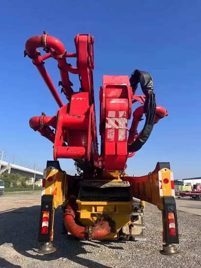 Efficient Sanny Euro5 62m Heavy-Duty Diesel Concrete Pump Truck