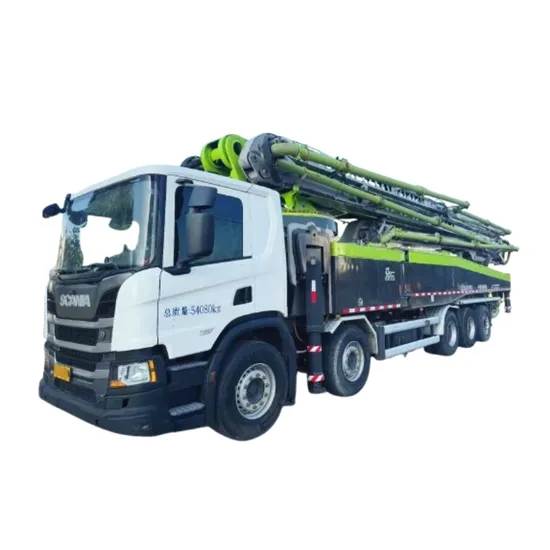 Construction Machinery Zoomlion 67m Used Concrete Pump Trucks Used Concrete Pump