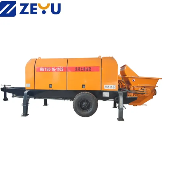 New Mini Concrete Mixer with Pump Customization Concrete Mixer with Pump Machine