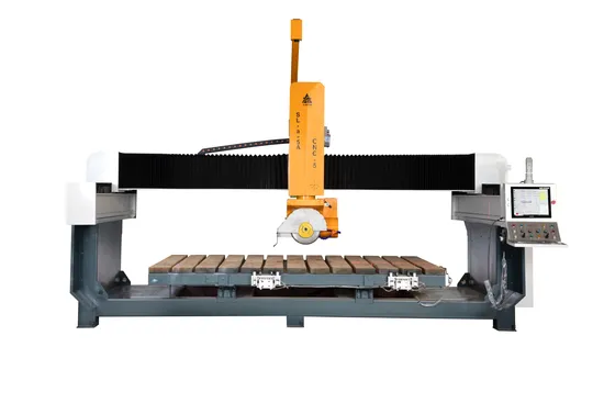 5+1 Axis CNC Bridge Saw, Milling Cutter, Stone Cutting Machine Within Camera