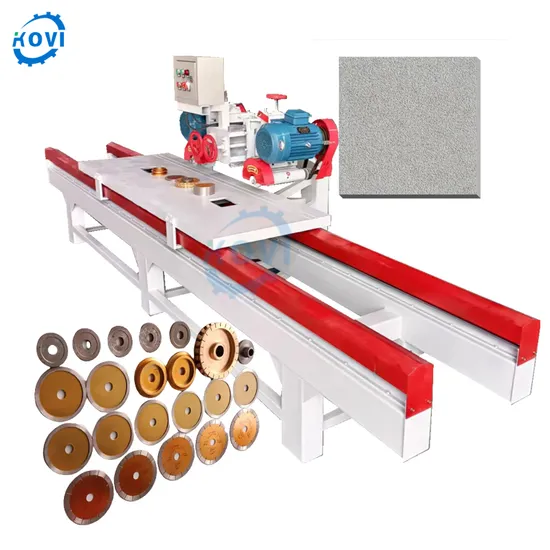 Ceramic Tile Floor Edge Arc Polishing Cutter 45 Degree Chamfer Marble Cutting Machine