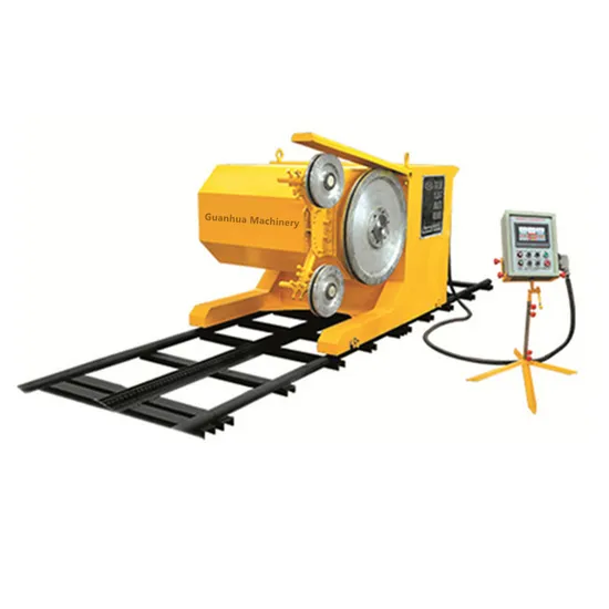 Granite Block Diamond Chain Wire Saw Machine Trimming Chain in Stone Quarry
