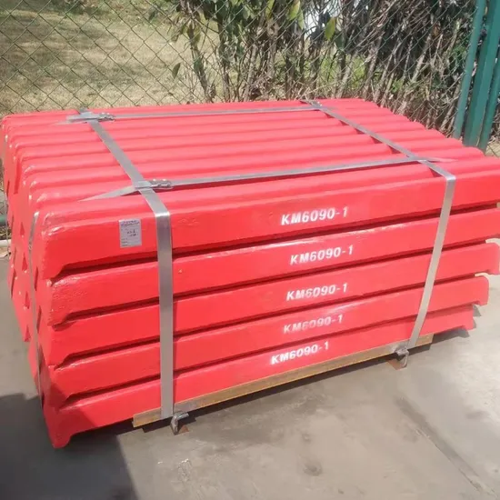 Shanbao PE600X900 250X1200 Fixed Swing Jaw Plate for Stone Crusher Parts