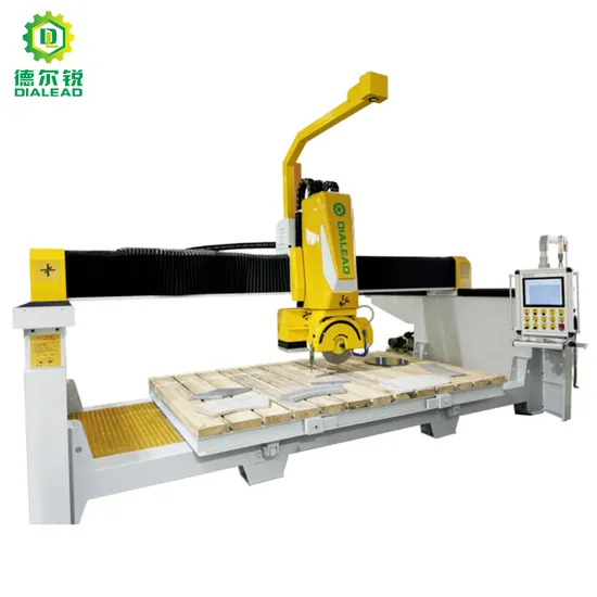 Dialead 5 Axis CNC Cutting Machine for Countertop with Cutcam System