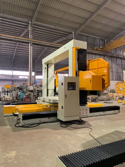 Gantry Movable Type Six Axis CNC Wire Saw Machine
