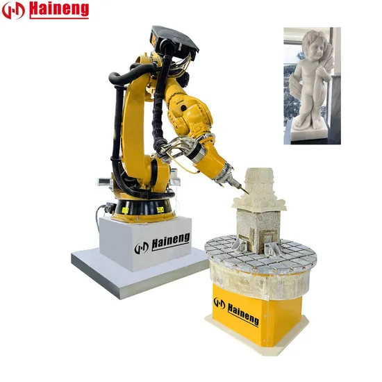 Automatic Marble Sculpture Carving Machine 3D 7 Axis Kuka Robot Granite Stone Engraving Machine