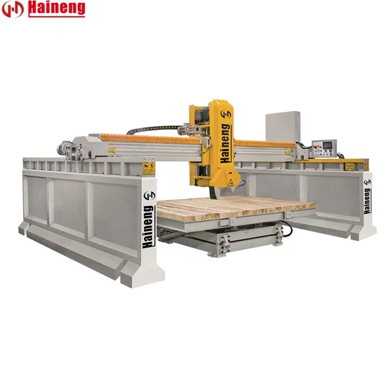 CNC Stone Machine 5 Axis Infrared Granite Bridge Saw Stone Cutting Machine Price