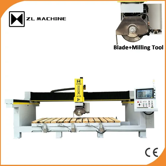 Zhongli 4 Axis Granite CNC Cutting Machine with Factory Price