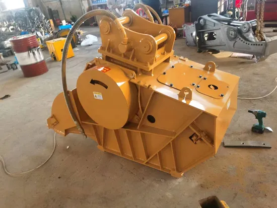 Made in Chinese Factory Hydraulic Bucket Crushing Crusher for Excavator
