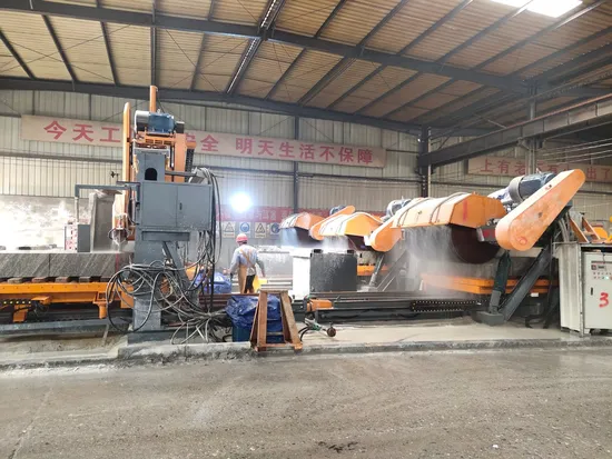 Multi-Saw Cutting Machine for Granite Paving Stones and Curbstones – Factory Direct Price