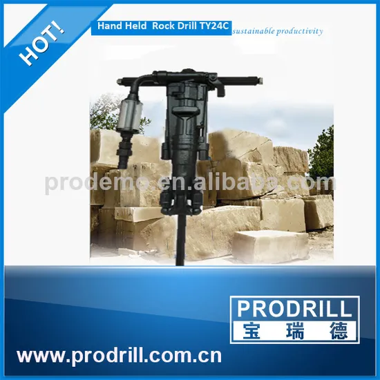 Ty24c Hand Held Rock Drills for Quarrying