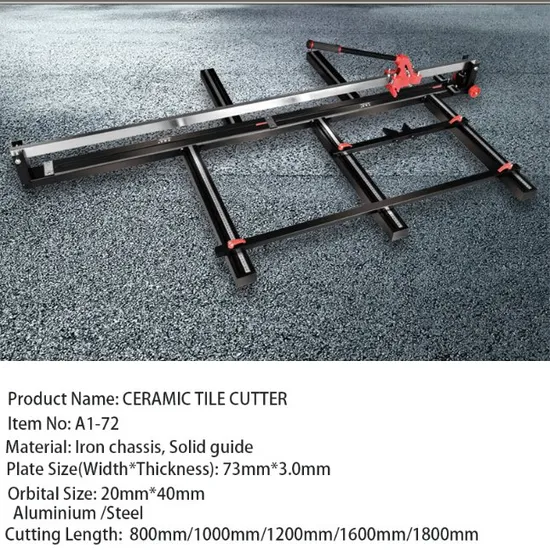 Tile Ojuomi Hand Floor Stone Ceramic Porcelain Machine Tile Cutter