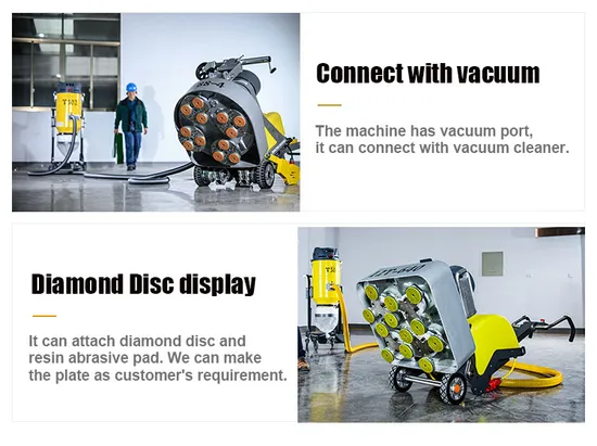 Kaida Concrete Polisher Floor Marble Granite Floor Concrete Grinder Concrete Grinding Machine