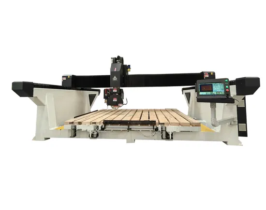 Granite Marble Stone Edge Full Auto Bridge Saw Cutting Machine