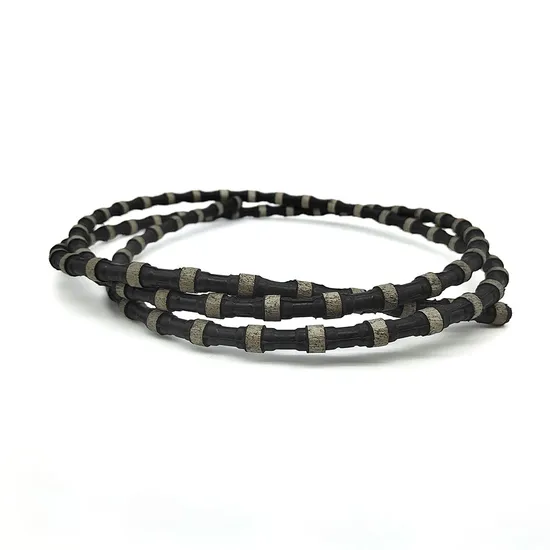 Diameter 12.5mm Diamond Wires Saw for Marble/Limestone Quarrying