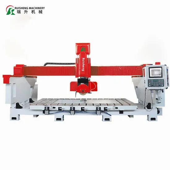 Ruisheng Bridge Saw Stone CNC Machine Cutting for Quartz Marble Granite Kitchen Countertop Cutter