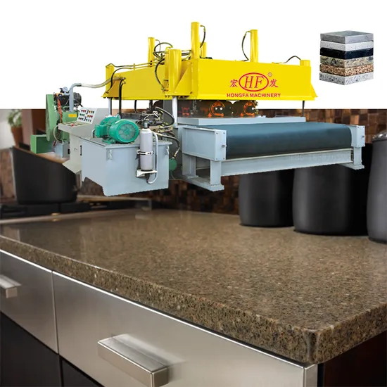 House Kitchen Artificial Stone Counter Top Long Slab 3.2m Quartz Stone Making Machine