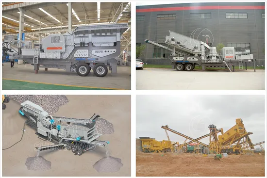High Capacity Stone Crusher Plant Mobile Type Crusher with Vibrating Screener
