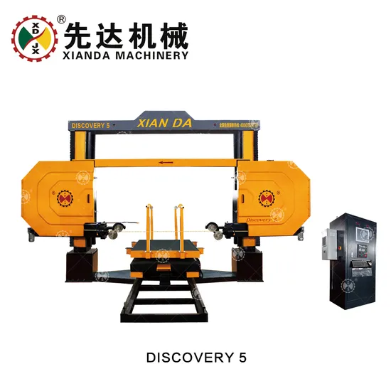 Xianda 5 Axis CNC Stone Machinery Diamond Wire Saw Stone Block Cutting Machine for Marble Granite Block Modeling Machine