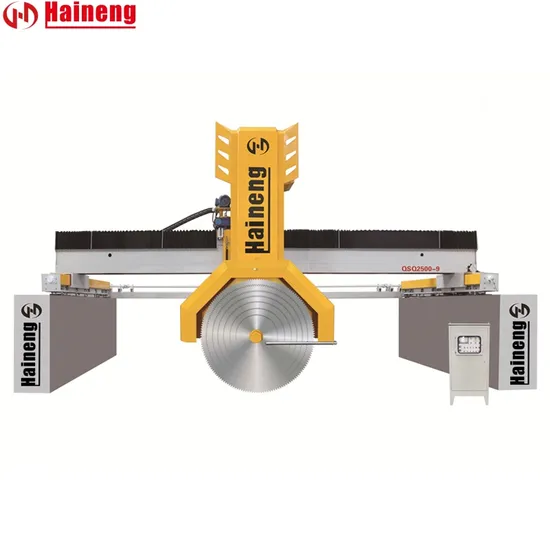 Granite Marble Rock Stone Cutting Machine Bridge Hydraulic Stone Cutter