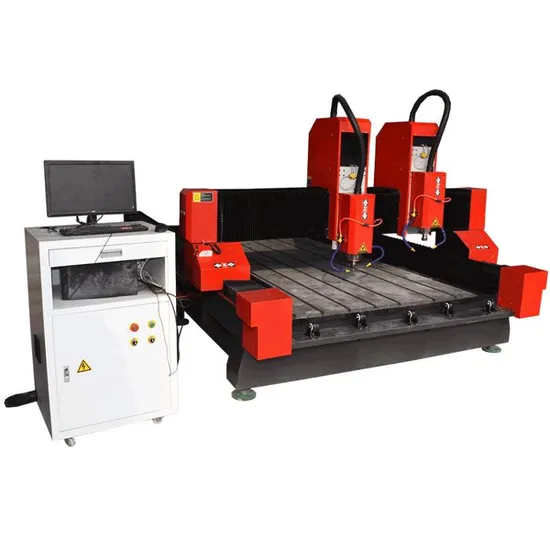 Two Heads CNC Router Marble Machine Stone Carving Machine for Sale