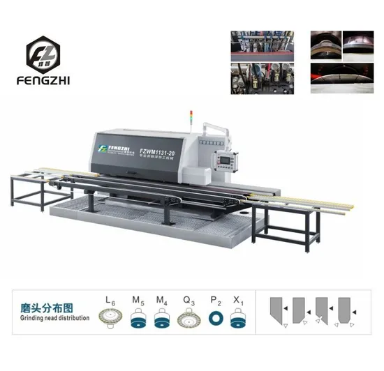 Professional 6-Head Marble Stone Chamfering Machine with Automatic Control