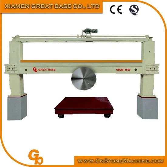 GBLM-1500 Gantry Type Block Levering Machine for granite