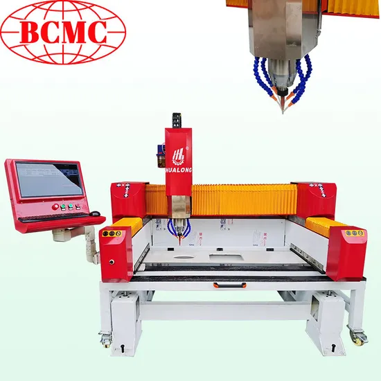 2025 Bcmc CNC Stone Sink Cutout Machine Kitchen Counter Top Sink Hole Drilling CNC Router Carving Machine Bathroom Countertop Hole Milling Machine