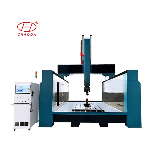CNC Granite Cutting Machine / 5 Axis CNC Stone Routing and Cutting Machine