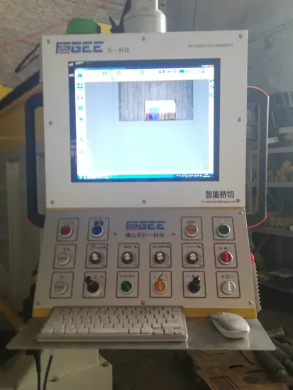 Multifunctional Stone Block Bridge Saw Cutting 5 Axis Bridge Saw CNC 5axis Bridge Stone Cutting Head Machine with 360dgree Rotation Bridge Saw Cutter Gee450-4X