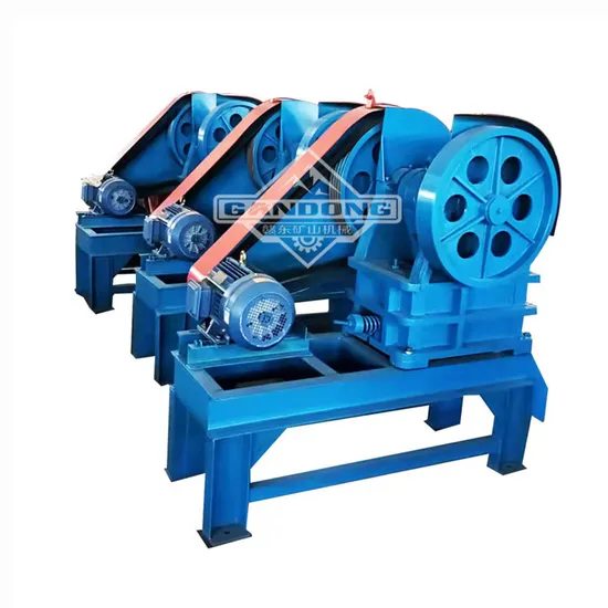 Quartz River Stone Gravel Granite Gold Stone Jaw Crusher Mining Equipment