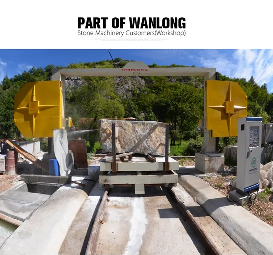 Granite Wire Saw Block Cutter Machine for Sale