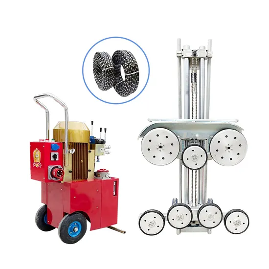 Granite Wire Saw Cutting Machine Multi Diamond Wire Saw Machine