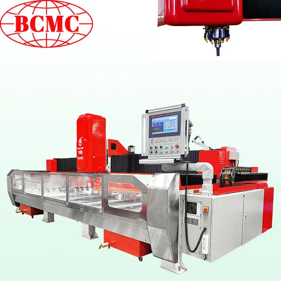 2025 Bcmc Quartz Countertop Stone Processing Center Machine 3D CNC Drilling Cutting Carving Milling Polishing