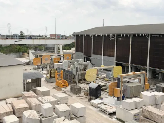 2D CNC single diamond wire saw stone cutting machine for profiling contour with CE certificate