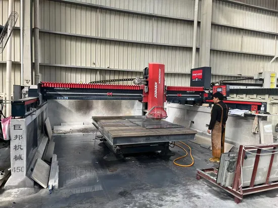 Laser Stone Slab Cutting Machine with Automatic Model 600 Disk