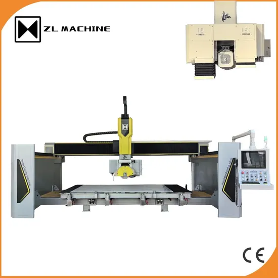 Full Automatic 5 Axis CNC Bridge Saw Machine