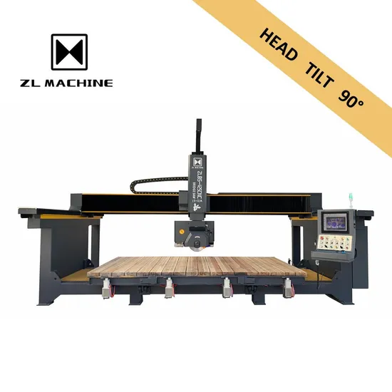 5 Axis CNC Bridge Saw Machine in America UK UAE