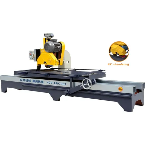 Easy Operated Manual Stone Cutting Machinery Chamfering Marble, Granite, and Quartz Stone