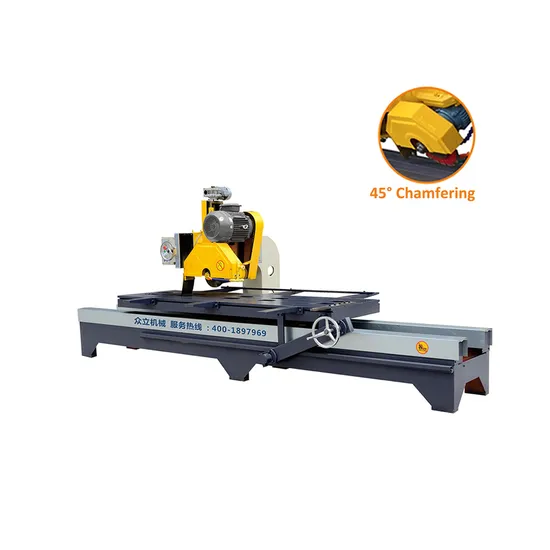 Manual Stone Cutting and Edge Chamfering Machine